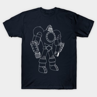 Robot Line Art T-Shirt